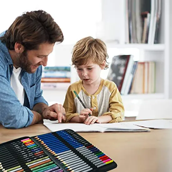 72 PCS Drawing Supplies Sketching Set,Art Kit include Drawing & Colored Pencils for Adults Artists Kids.Pro Art Sketch Supplies with Sketchpad,Watercolor & Metallic Pencils {3}