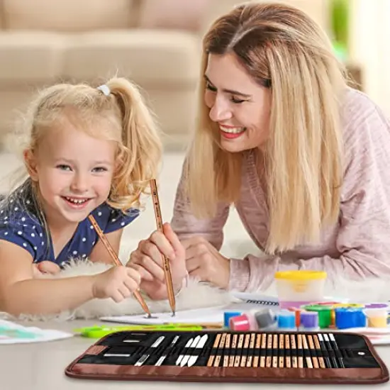 Drawing Pencils, Art Supplies Sketch Pencils Kit for Kids Adults, Professional Charcoal Sketching Graphite Art Pencils Set {2}