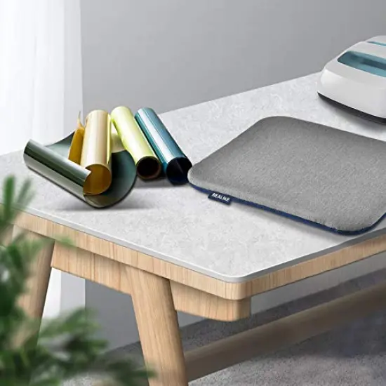 2 PACK Heat Press Mat for Cricut Easypress 2/Cricut Easypress(12X12 inch, 2 Mats), Easy Press Mat for HTV Craft Vinyl Ironing Insulation Transfer Projects {3}