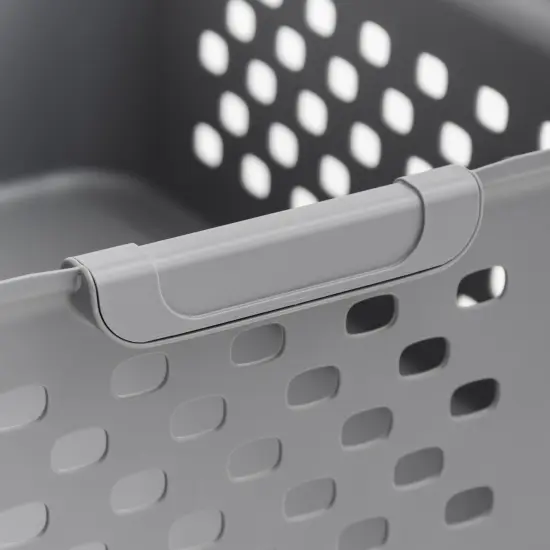 Small Organizer Storage Basket, Gray, Pack of 10 {6}