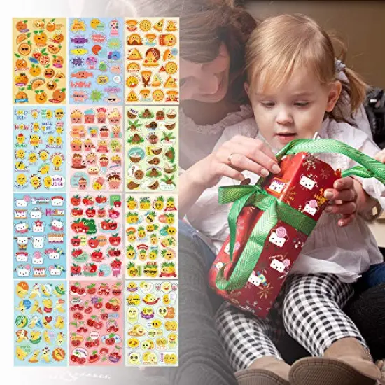 320+ Designs as Rewards, Scratch and Sniff Stickers, 85 Sheets with 17 Different Scents.Christmas Gifts, Decorations, Games for Children, Teachers, Parents, etc. {3}