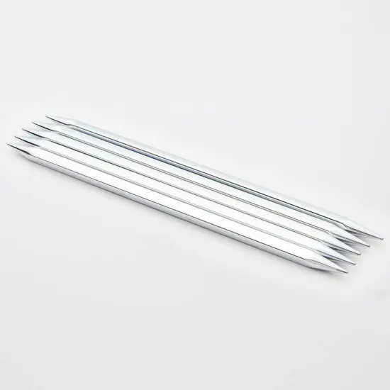 Knitter's Pride Nova Cubics Platina 8" Double Pointed Knitting Needles - Size US 1 / 2.25mm {1}