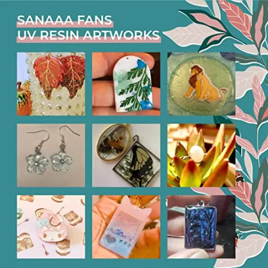 UV Resin Clear Hard Type 100g Transparent UV Curing Ultraviolet Cure Resin, Solar Cure Sunlight Activated Resin for DIY Resin Jewelry Making {2}