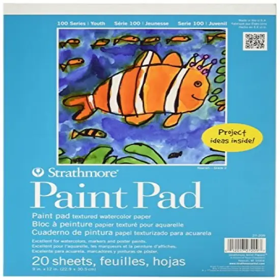 27-209 100 Series Youth Paint Pad, 9 by 12", 20 Sheets {1}