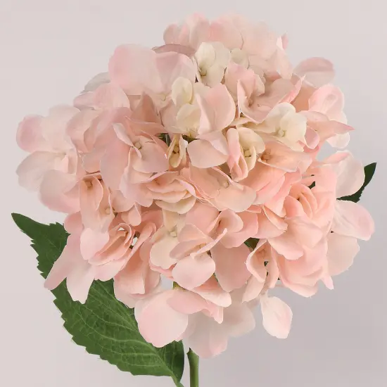 Pink Artificial Hydrangea Stems - 3PC Box with Lifelike Blooms, Ideal for Bouquets, Centerpieces & Home Decor - Elegant All-Season Display, Floral Home by Artificial Flowers {4}