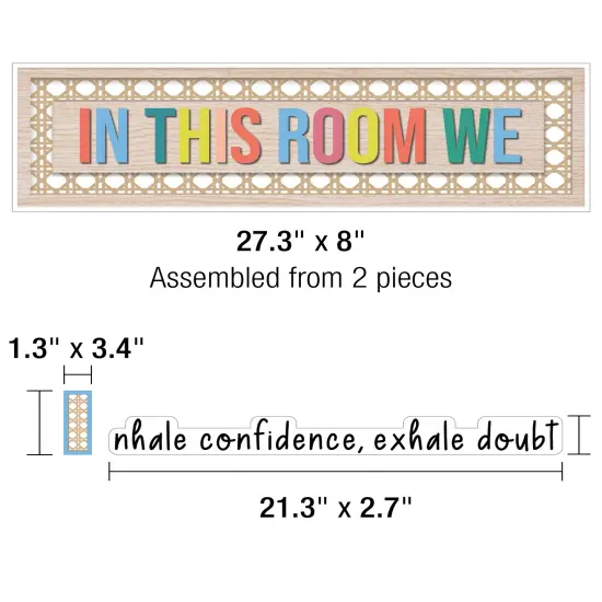 Carson Dellosa True to You 62-Piece In This Room We Thrive Bulletin Board Set, Motivational Bulletin Board Set With Positive Sayings for Growth Mindset Bulletin Board and Classroom D&eacute;cor {3}
