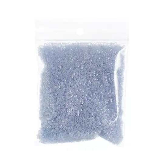 Miyuki Delica 50g Lined-Dyed Glass Beads, 11/0 Sapphire Ceyl DB0257 {2}