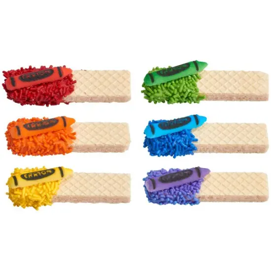 Crayons Assortment Dec-Ons&reg; Decorations 12ct {3}