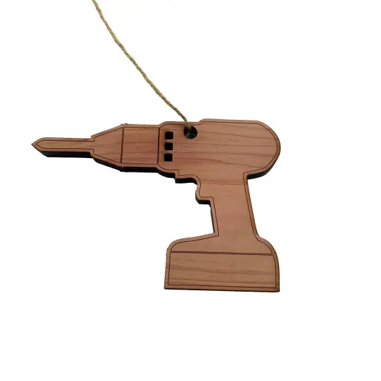 Drill - Cedar Ornament {1}