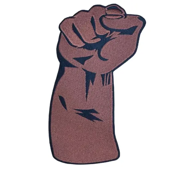 Large Black Power Fist {2}