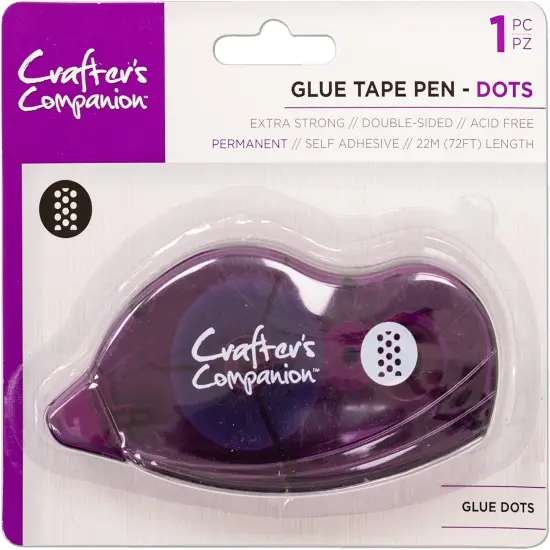 Crafter&rsquo;s Companion Extra Strong - Glue Tape Pen (Dots) {1}