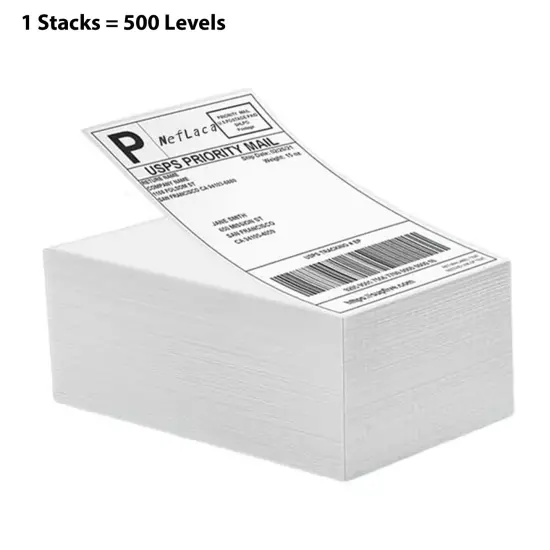 Direct Thermal Labels 4x6 Shipping Labels with Perforation {1}