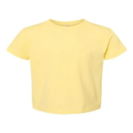 Rabbit Skins&reg; Juvy Crewneck Short Sleeve T-Shirt - 3301J Banana {1}