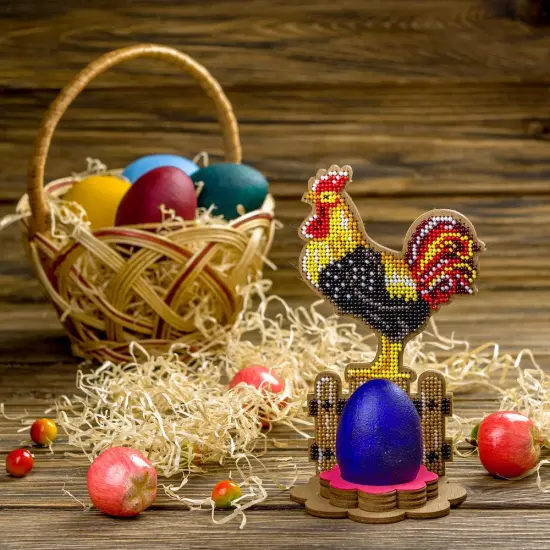 Set for embroidery with beads on wood FLK-333 {1}