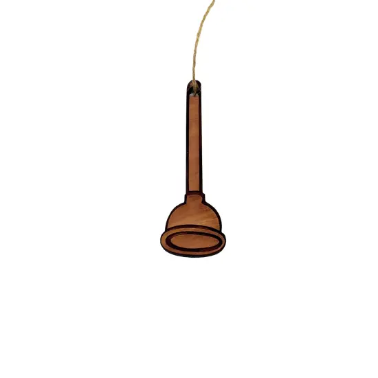 Plunger - Cedar Ornament {2}