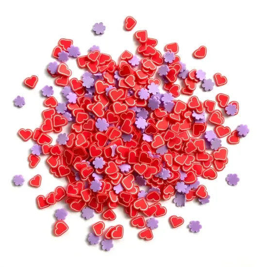 Buttons Galore and More Sprinkletz - Tiny Polymer Clay Embellishments - Love Bundle 60 grams {4}
