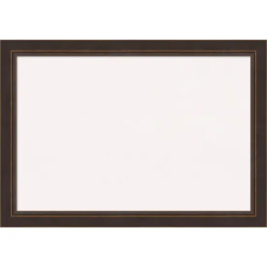 Lara Bronze Wood Framed Corkboard, White Cork {7}