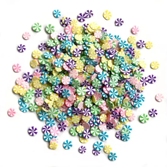 Buttons Galore and More Sprinkletz - Tiny Polymer Clay Embellishments - Spring Bundle 48 grams {5}