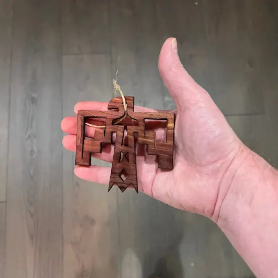 Thunderbird Native American - Cedar Ornament {4}