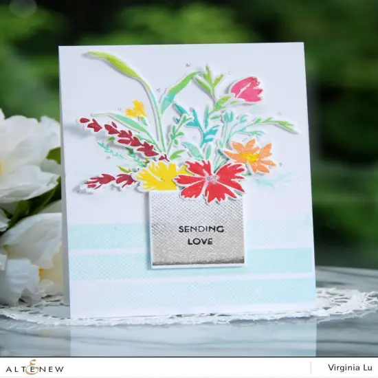 Halftone Squares Die Set {6}