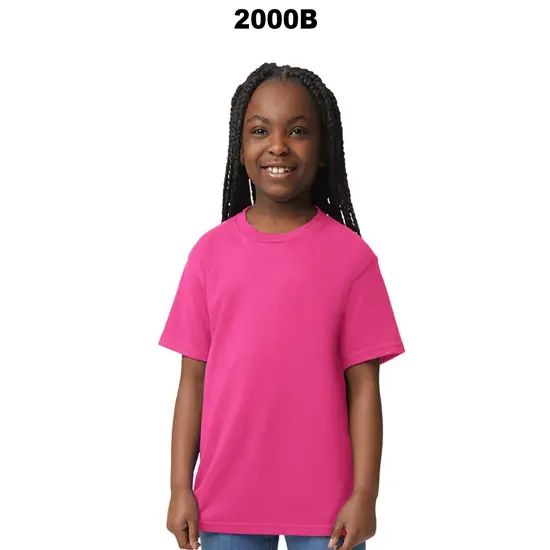 12 Pack: Gildan&reg; Youth Ultra Cotton Short Sleeve Crewneck T-Shirt {3}