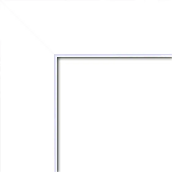 Corvino Wood Framed Corkboard, Natural Cork Corvino White {2}