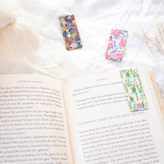 bloom daily planners Magnetic Bookmarks, Botanical, Set of 3 {5}