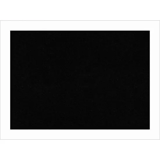 Basic Narrow Wood Framed Corkboard, Black Cork {7}