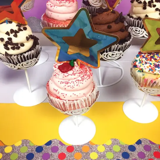 Carson Dellosa &ndash; Rainbow and Foil Stars Colorful Cut-Outs, Classroom D&eacute;cor, 39 Pieces {4}