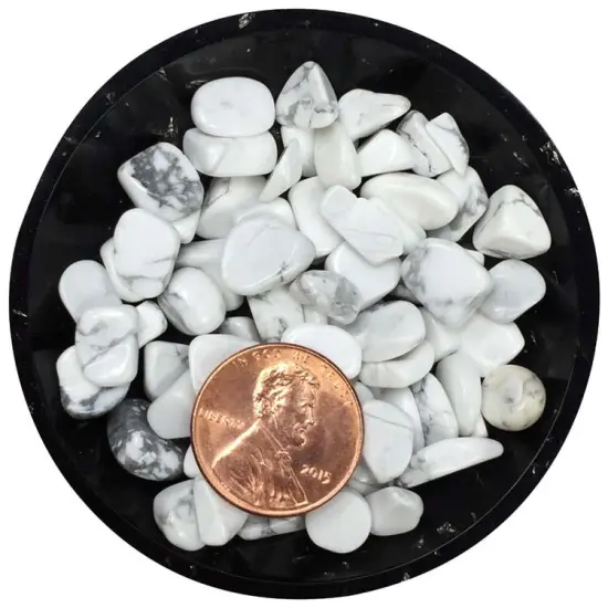 Howlite Mini Crystal Chips &ndash; Size 2 {2}