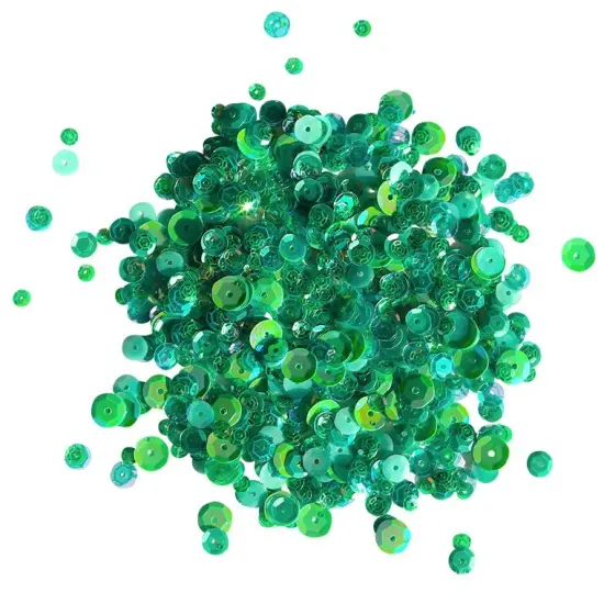 Buttons Galore Loose Sequin Assortments for Craft - 5,000 Pieces 45 Grams Minted {2}