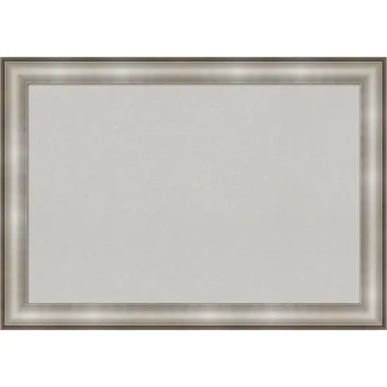 Imperial Framed Corkboard, Grey Cork Imperial Silver {1}