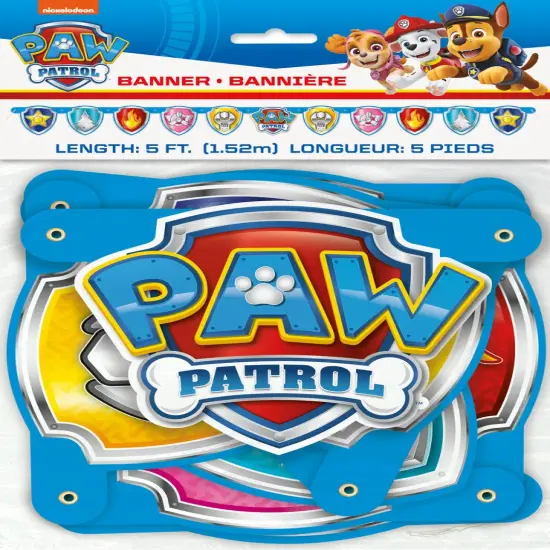 Paw Patrol Large Jointed Banner {1}