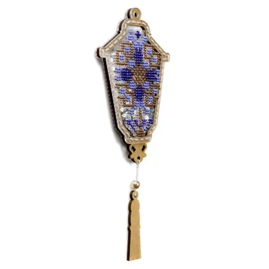 Set for embroidery with beads on a plastic base FLPL-070 {5}