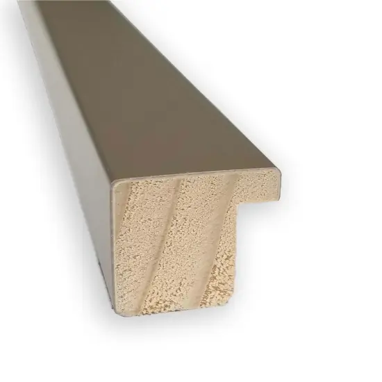 Svelte Wood Framed Corkboard, Black Cork Svelte Clay Grey {2}