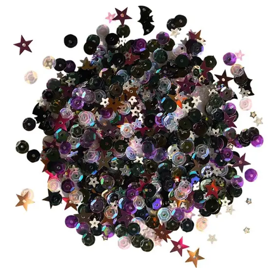 Buttons Galore Loose Sequin Assortments for Craft - 5,000 Pieces 45 Grams Paranormal {2}