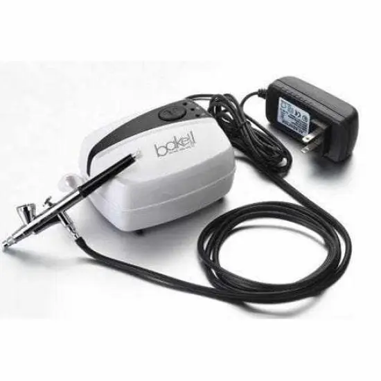 Airbrush Professional Series Bakell Airbrush Gun Kit (Classic Black) {6}