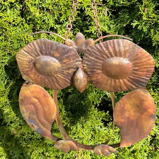 Fanciful Wise Owl Garden Ornament {3}