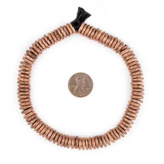 The Bead Chest Copper Donut Beads (10mm) {2}