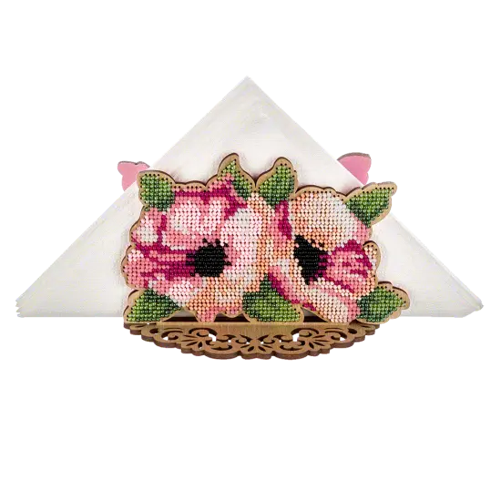 Set for embroidery with beads on wood FLK-247 {2}