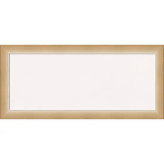 Eva Narrow Framed Corkboard, White Cork Ombre Gold {1}
