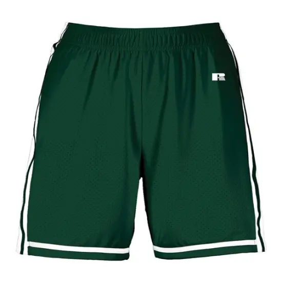 Russell Athletic&reg; Women's Legacy Basketball Shorts Dark green/ white {1}