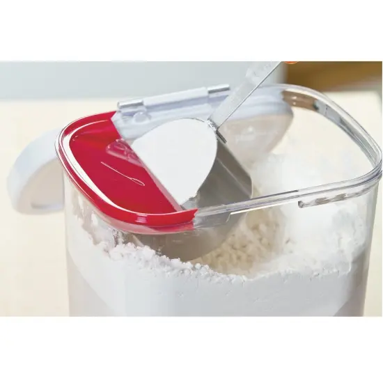 Prep Solutions by Progressive Flour Keeper with Built in Leveler, 3.8 Quart Capacity {3}