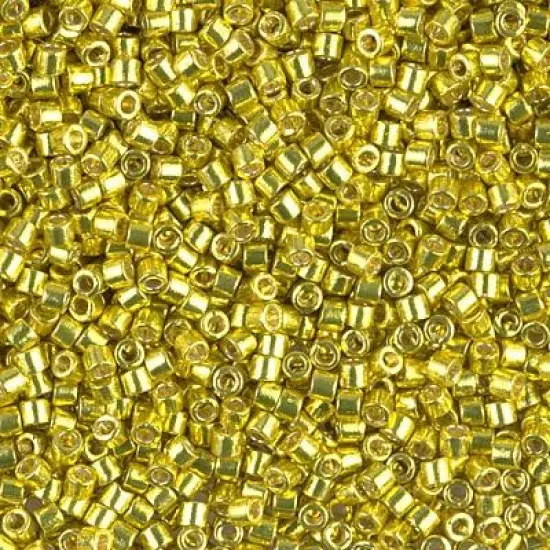 Miyuki Delica Bead 10/0, DBM1835, Duracoat Galvanized Zest {1}