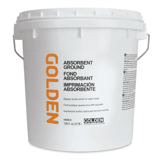 Golden Absorbent Ground - White, 128 oz jar {2}