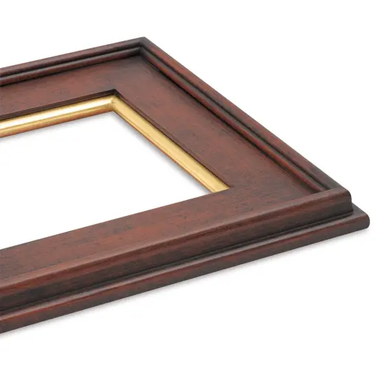 Blick Simplon Frame with Liner - 8" x 10" x 5/16", Walnut/Gold {1}