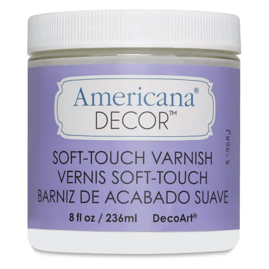 DecoArt Americana Decor Varnish - Soft Touch, 8 oz jar {2}