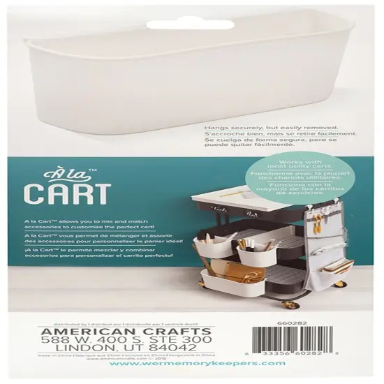 We R A La Cart Large Hanging Cup-White {3}