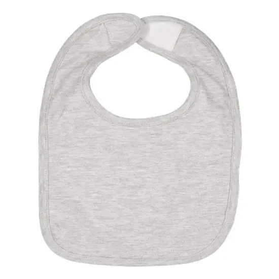Rabbit Skins&reg; Infant Premium Jersey Bib Heather {2}