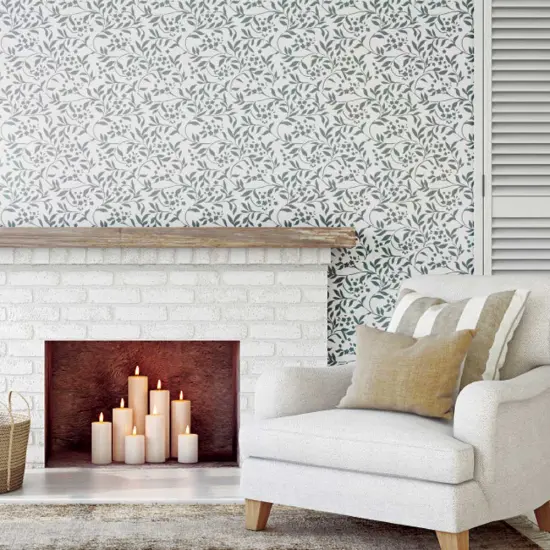 Farmhouse Floral Stencil {4}